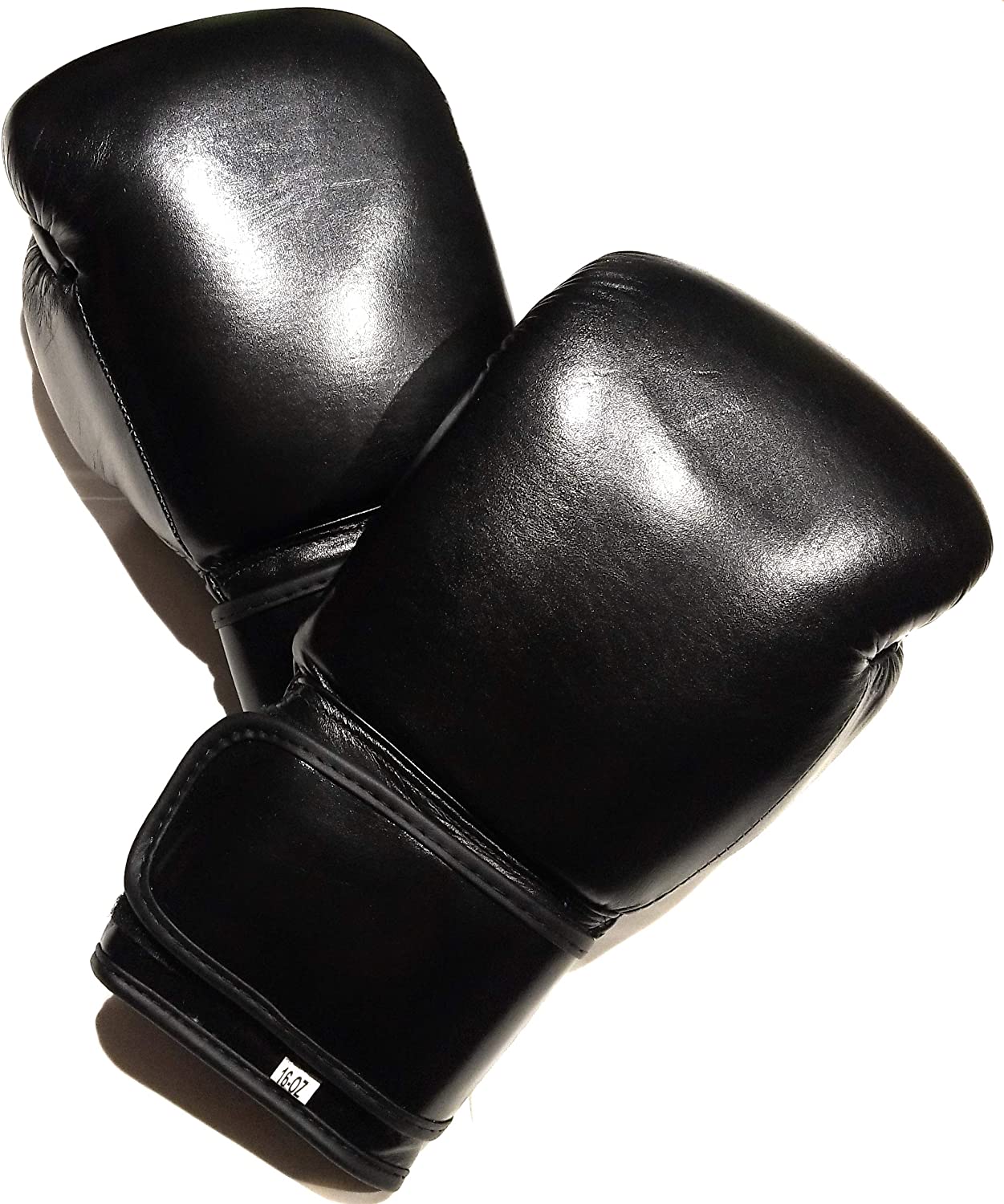 Boxing Glove to Grade in leather Black color - Woldorf USA INC