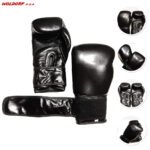 Boxing Glove to Grade in leather Black color